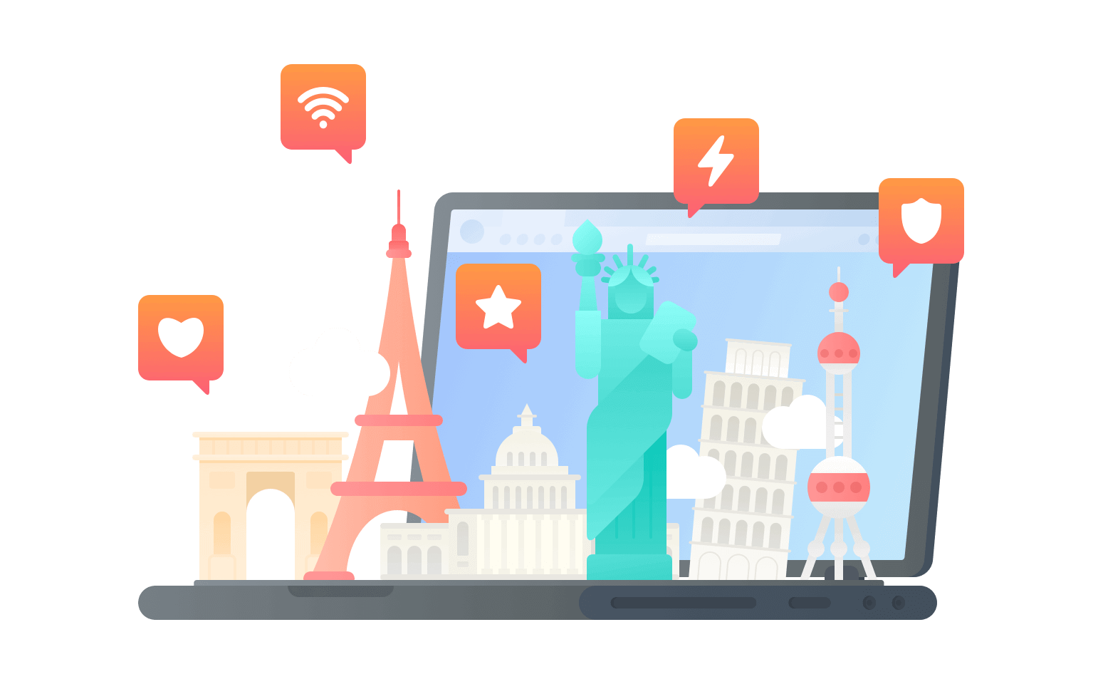在法国南部地区连接到中国的加速器 - 返华VPN